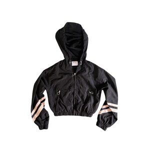 Bershka hooded windbreaker jacket